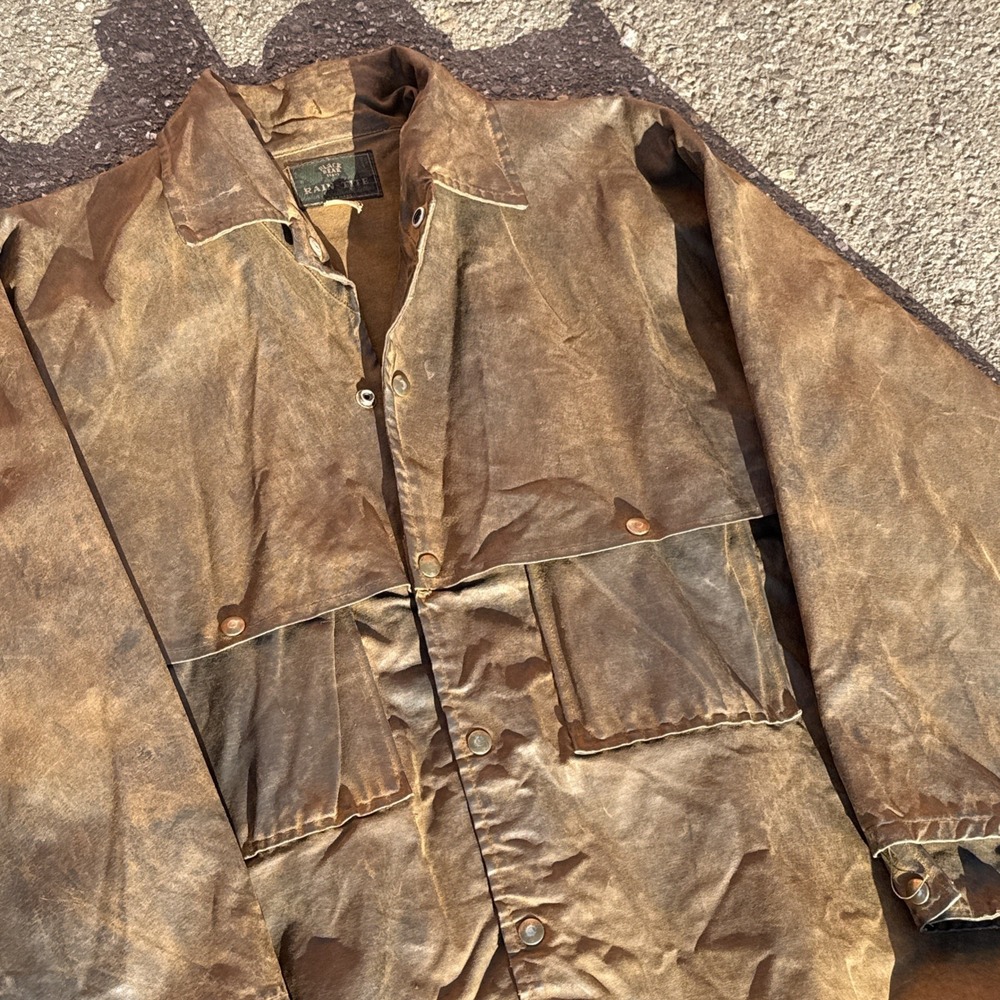 VTG 1920s Black Bear Brand Waxed Canvas Workwear True Vintage Oldest On eBay